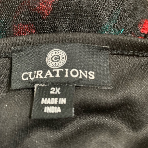 Curations, 2X, black, 2 separate pieces - Picture 3 of 7